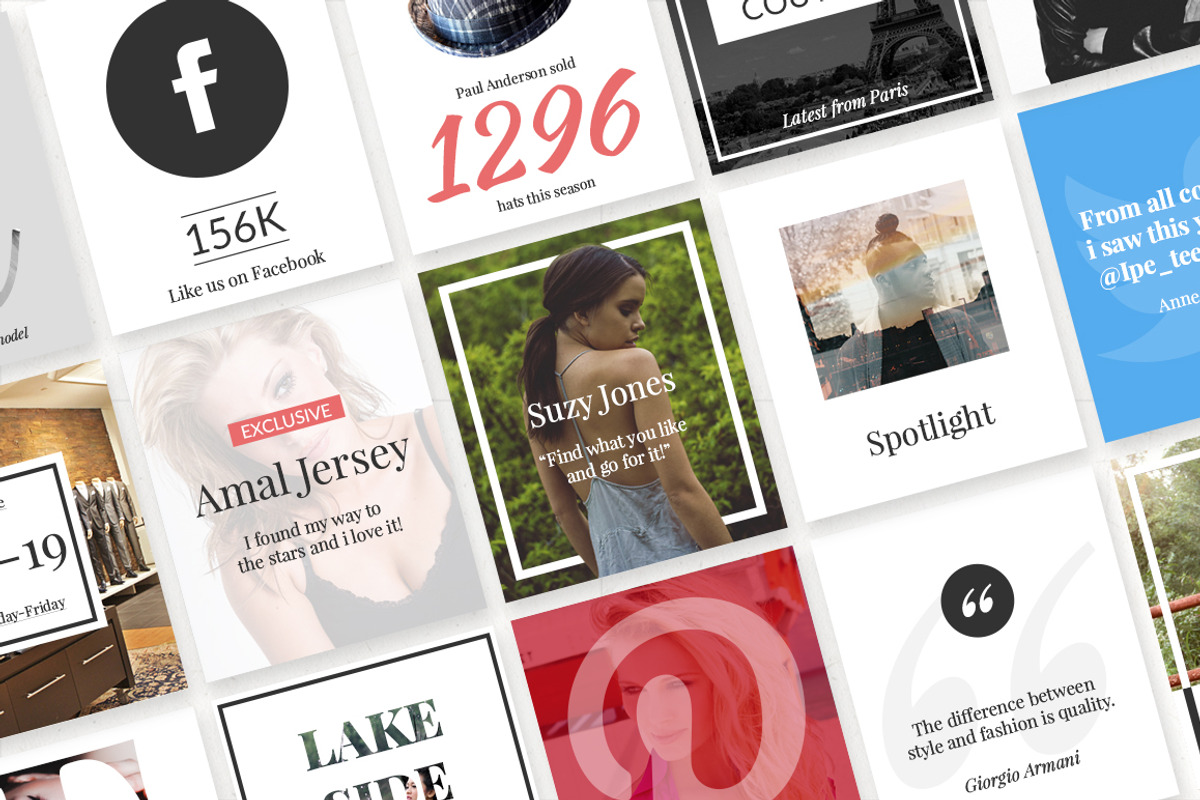 80 Banners - Style Edition, a Social Media Template by Web Donut (Photo 5 of 7)