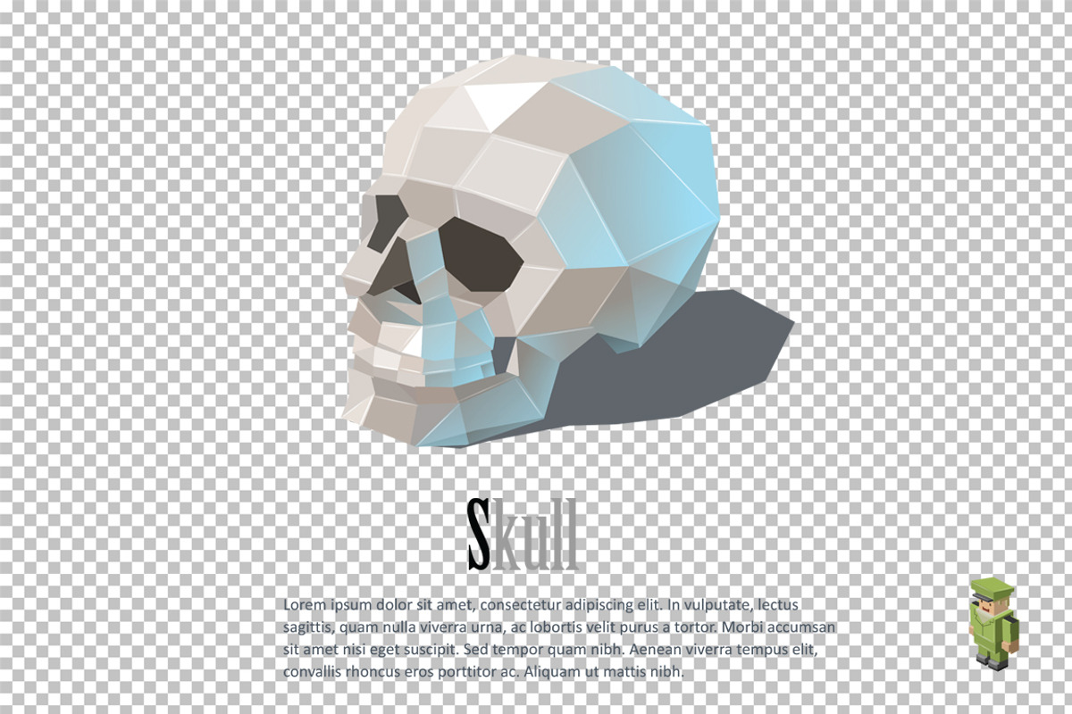 Vector skull, a Healthcare Illustration by lemonoff (Photo 2 of 2)