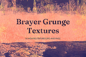 Brayer Grunge Texture Collection