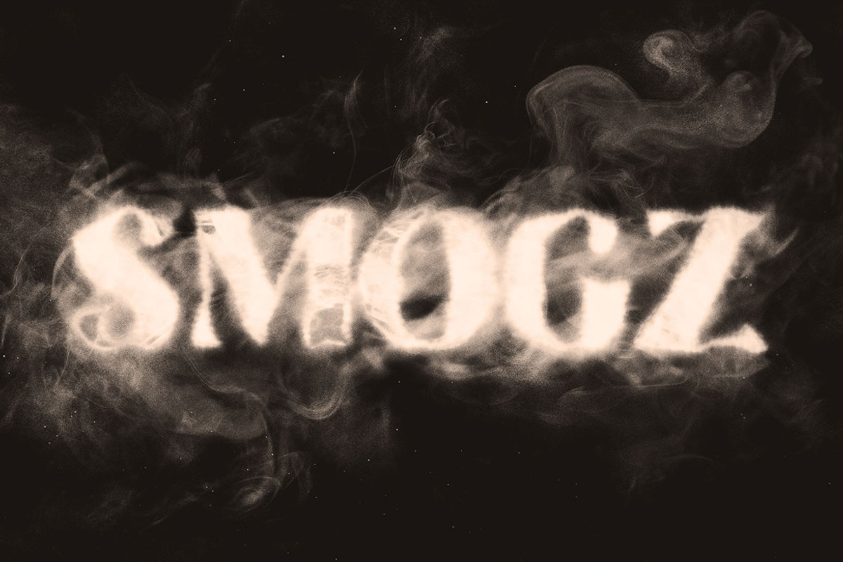 Smoke Text Effect, a Layer Style Add-On by dokudokunomi (Photo 3 of 4)