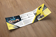 Corporate Square Trifold Brochure, a Brochure Template by retrographix (Thumbnail 4 of 7)