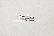 Minimalist Modern Furniture Logo, a Branding & Logo Template by Luxury Logos (Thumbnail 4 of 4)