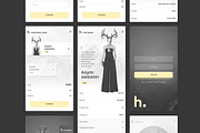 Hobi - Fashion App Design UI Kit, an App Template by Capi Product (Thumbnail 4 of 5)