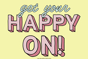 Display font Love This Life, a Sans Serif Font by Itsmesimon (Thumbnail 7 of 25)