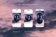 Sky Asset Pack, an Advertising Mockup by Made by T (Thumbnail 4 of 7)