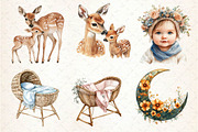 Boho Mothers Day Clipart, an Illustration by Dream Creation (Thumbnail 2 of 6)