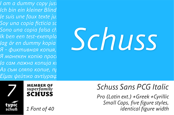 SchussSansPCGIta No.07 (1 Font) preview 7