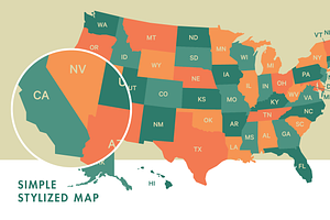 United States Vector Map