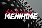 Menihime Italic, a Sans Serif Font by lelevien (Thumbnail 3 of 4)