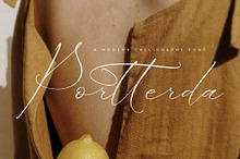 Portterda Modern Calligraphy Font