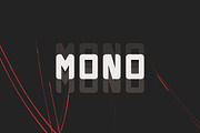 mono, a Sans Serif Font by riotama85 (Thumbnail 2 of 5)