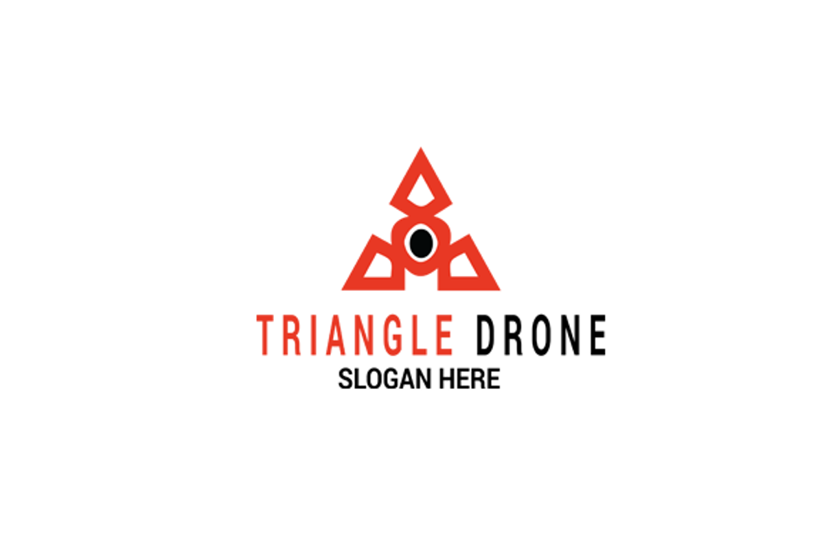 Triangle Drone Logo, a Branding & Logo Template by erikadesign (Photo 2 of 3)