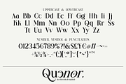 Quenor – Modern Editorial Serif Font, a Serif Font by shineink.designlab (Thumbnail 7 of 10)
