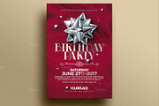 Birthday Invitation | 3 Psd Template, a Flyer Template by Rome B Creation (Thumbnail 4 of 4)