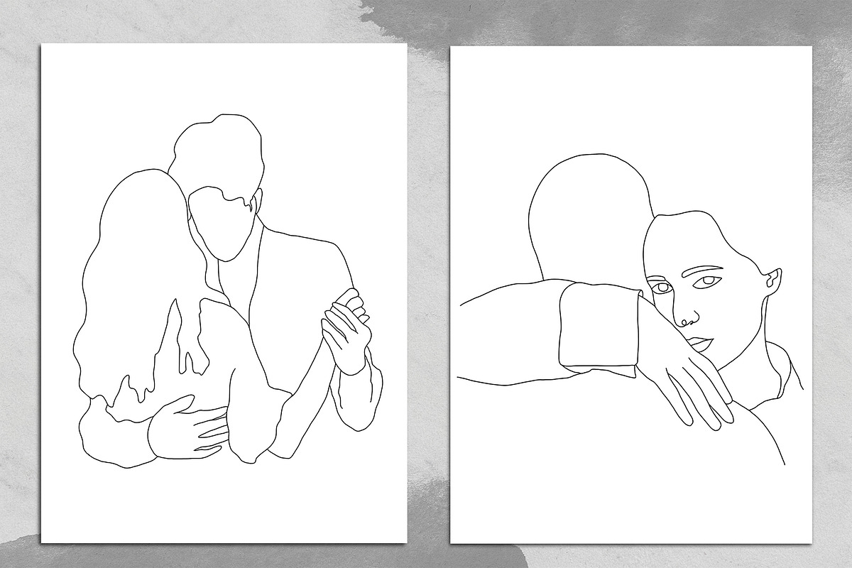 10 Love Goals Line Art, a Decorative Illustration by Miracles Everywhere (Photo 4 of 7)