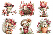 Whimsical Spring Animal Clipart, an Illustration by Daily.Designs (Thumbnail 7 of 8)