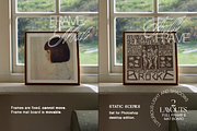 5 Frame Mockups Countryside View, an Advertising Mockup by WasMockups (Thumbnail 4 of 7)