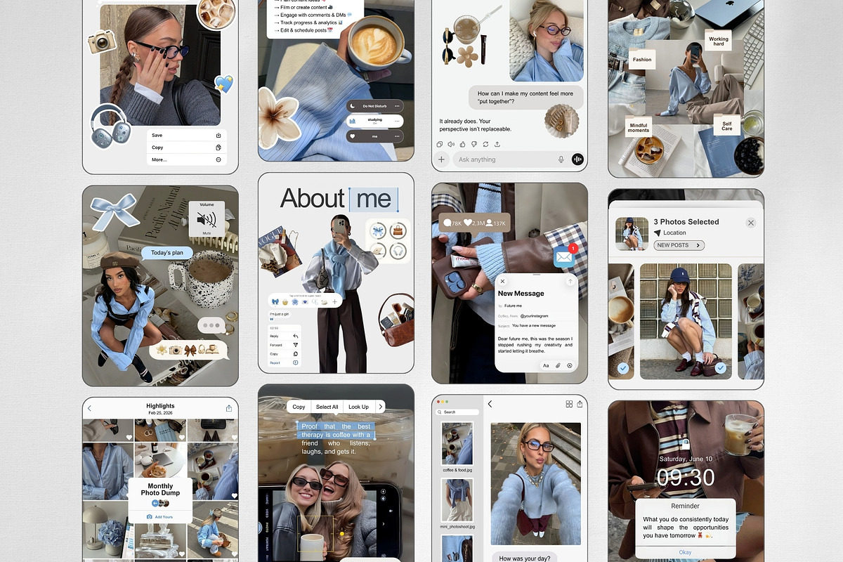 iOS Core Instagram Templates, a Social Media Template by ZenSocialDesigns (Photo 2 of 9)