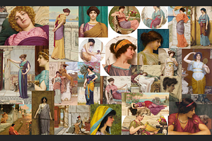 John William Godward HQ Paintings