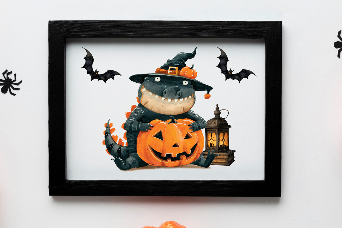 Halloween clipart, spooky graphics, an Object Graphic by MajorArtTm (Photo 5 of 6)