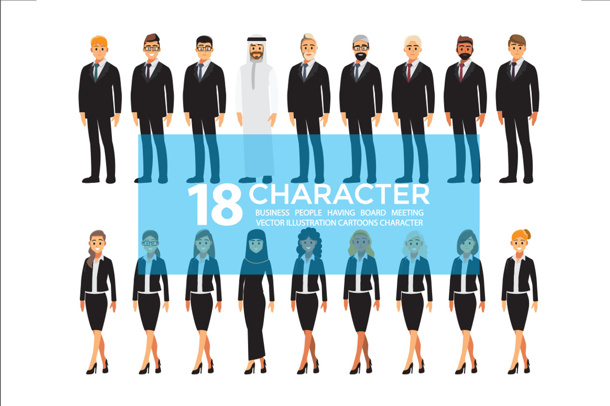 Business Character illustration, a Person Illustration by iconerstock (Photo 1 of 8)