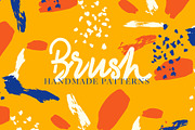 Handmade Seamless Brush Patterns, a Pattern Graphic by Joseph Chernashki (Thumbnail 1 of 8)