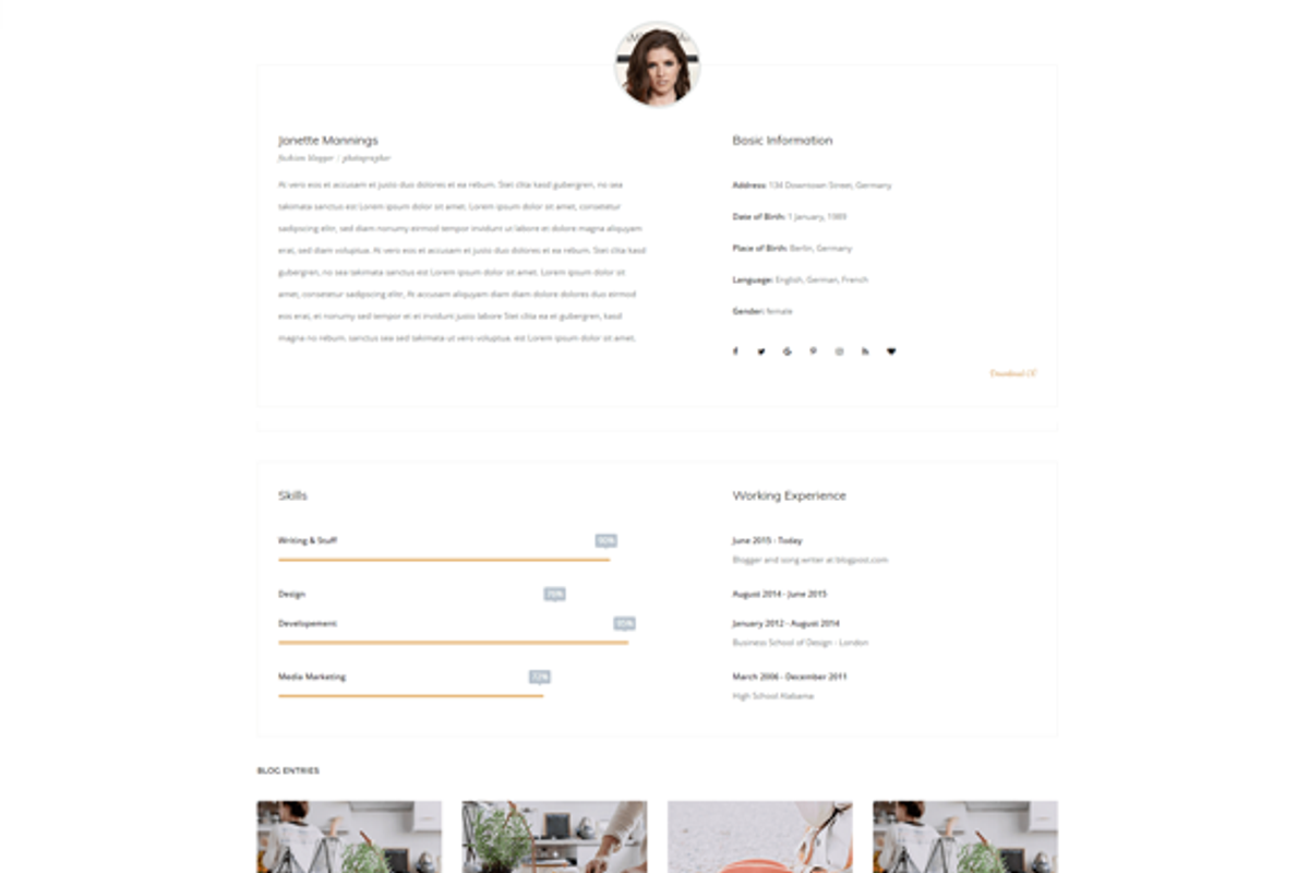 Mafiaso - Blog HTML Template, a Websites & App Template by FlyTemplates.com (Photo 9 of 10)