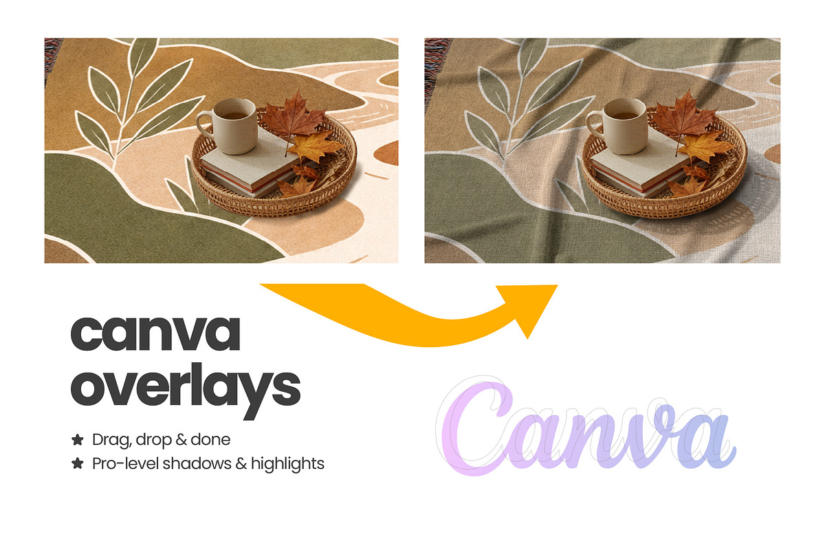 Autumn Woven Blanket Mockup Bundle, a Household Mockup by Mockups Studio (Photo 5 of 9)