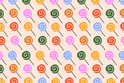 Candies. Sweet seamless patterns set, a Pattern Graphic by Good Studio (Thumbnail 4 of 8)