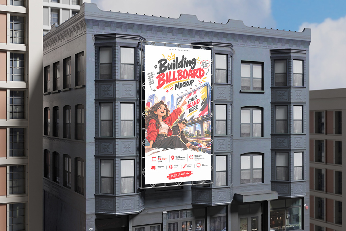 Building Billboard Mockup, an Advertising Mockup by My Code Std (Photo 4 of 5)