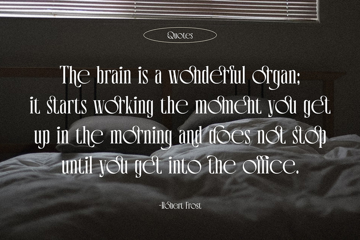 Mary Folland Condensed Serif, a Serif Font by Cruzine (Photo 4 of 8)