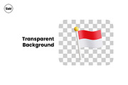 Indonesian Independence Day 3D Icon, an Object 3D Model by SLAB! Design (Thumbnail 3 of 4)