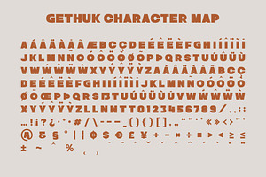 Gethuk Modern Bold Sans