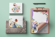 Father's Day Watercolor Illustration, a Person Illustration by CreativeValuation (Thumbnail 11 of 12)