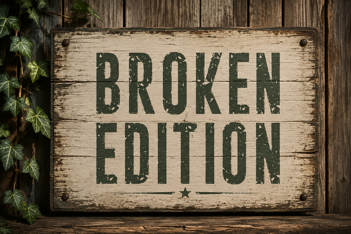 Distress Noise – Vintage Font, a Sans Serif Font by Limited.studio (Photo 3 of 6)
