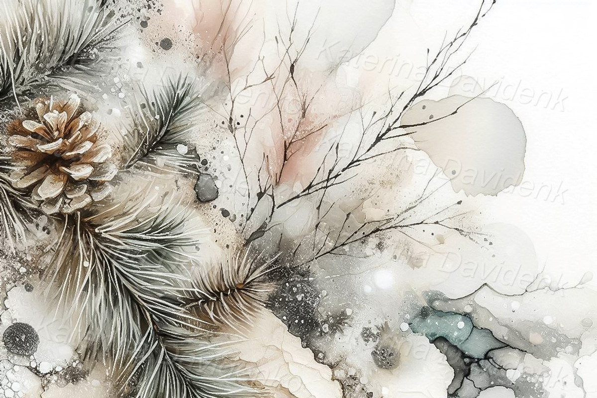 Neutrals watercolor backgrounds set, a Decorative Illustration by Bubert Art (Photo 8 of 10)