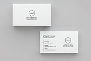Clean Minimal Business Card Template, a Business Card Template by Shahjhan (Thumbnail 3 of 4)