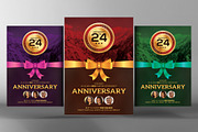 Anniversary Invitation, a Flyer Template by graphicforest (Thumbnail 1 of 3)