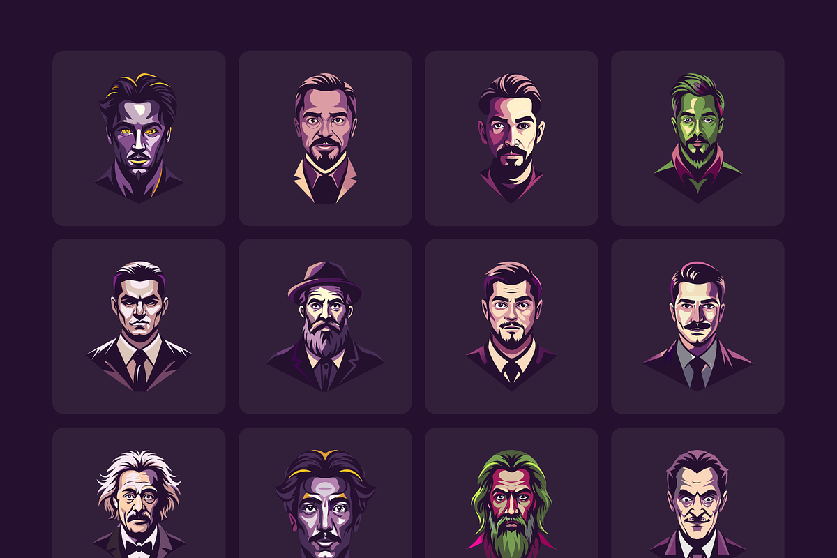 280 Avatar Illustration Designs, a Person Illustration by Brickclay (Photo 12 of 14)