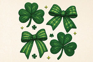St. Patrick's Day Coquette Day png, an Illustration by DreamPrint404