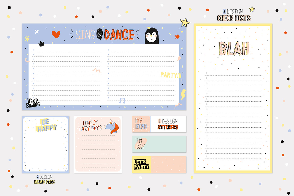 BUNDLE STATIONERY planners calendars, an Object Graphic by Ruslana Lubenets (Photo 66 of 96)