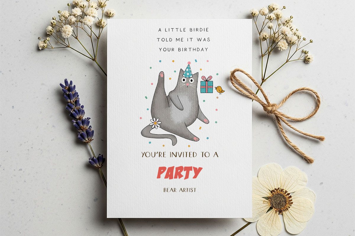 Cat and Animals Funny Birthday PNG, a Graphic by GlitterCraft (Photo 11 of 101)