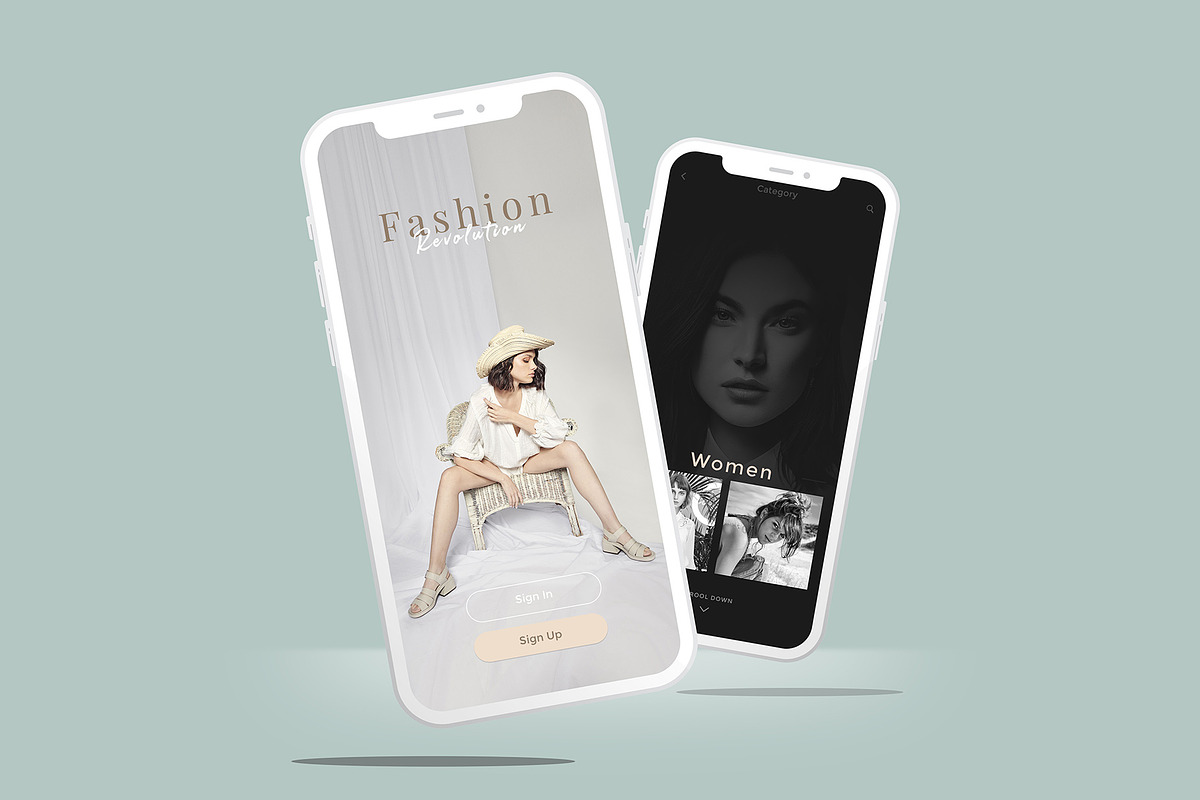 Minimalist iPhone Mockup, an iPhone Mockup by floringheorghe (Photo 2 of 6)