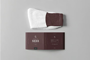 Socks Package Mock-up, a Product Mockup by zippypixelstudio (Thumbnail 9 of 10)
