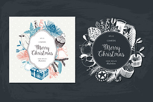 Christmas Design Elements Set