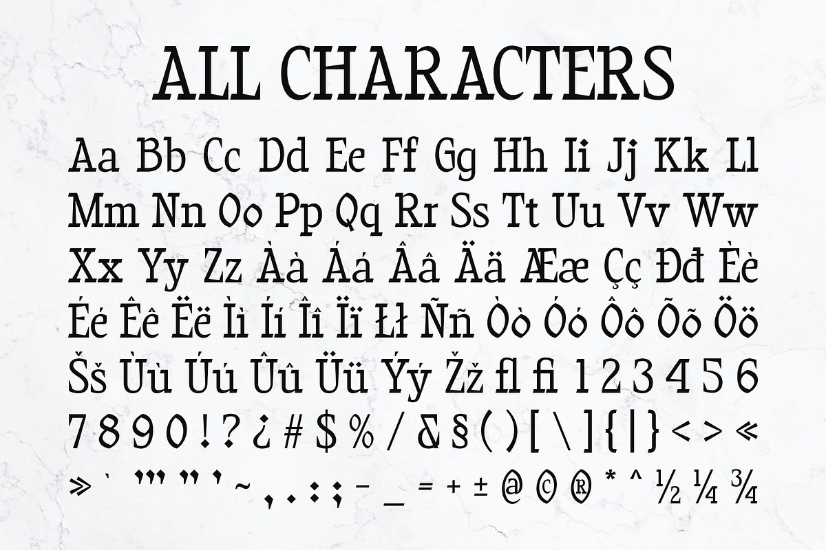 CS Denton – Flat Brush Font, a Serif Font by Craft Supply Co. (Photo 8 of 8)