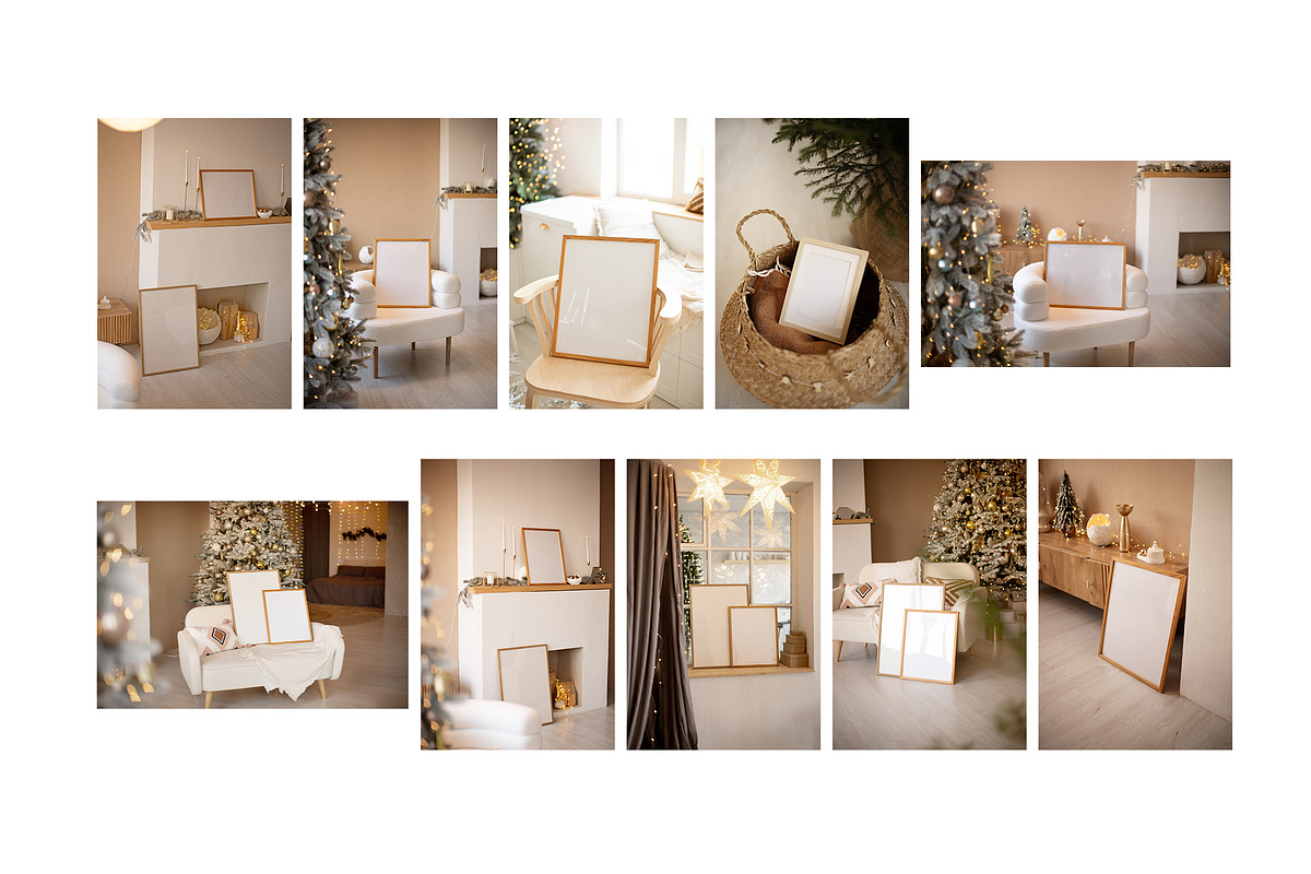 MERRY & BRIGHT Christmas Mockups, a Household Mockup by The Bambi Collective (Photo 11 of 17)