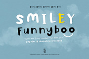 Smiley Funnyboo, a Handwritten Font by BBtypeStudios (Thumbnail 1 of 17)