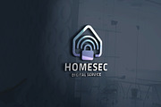 Smart Home Security Logo, a Branding & Logo Template by Design_Planet (Thumbnail 2 of 2)