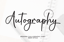 Autography | Script Font